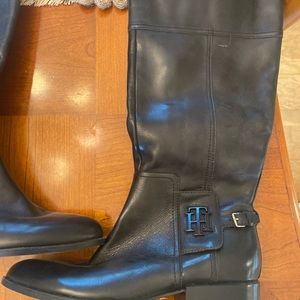 Tommy Hilfiger leather boots